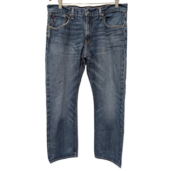 Polo Ralph Lauren Hampton Jean Men 34x30* Straight Leg Honeycomb Classic Denim - Picture 1 of 14